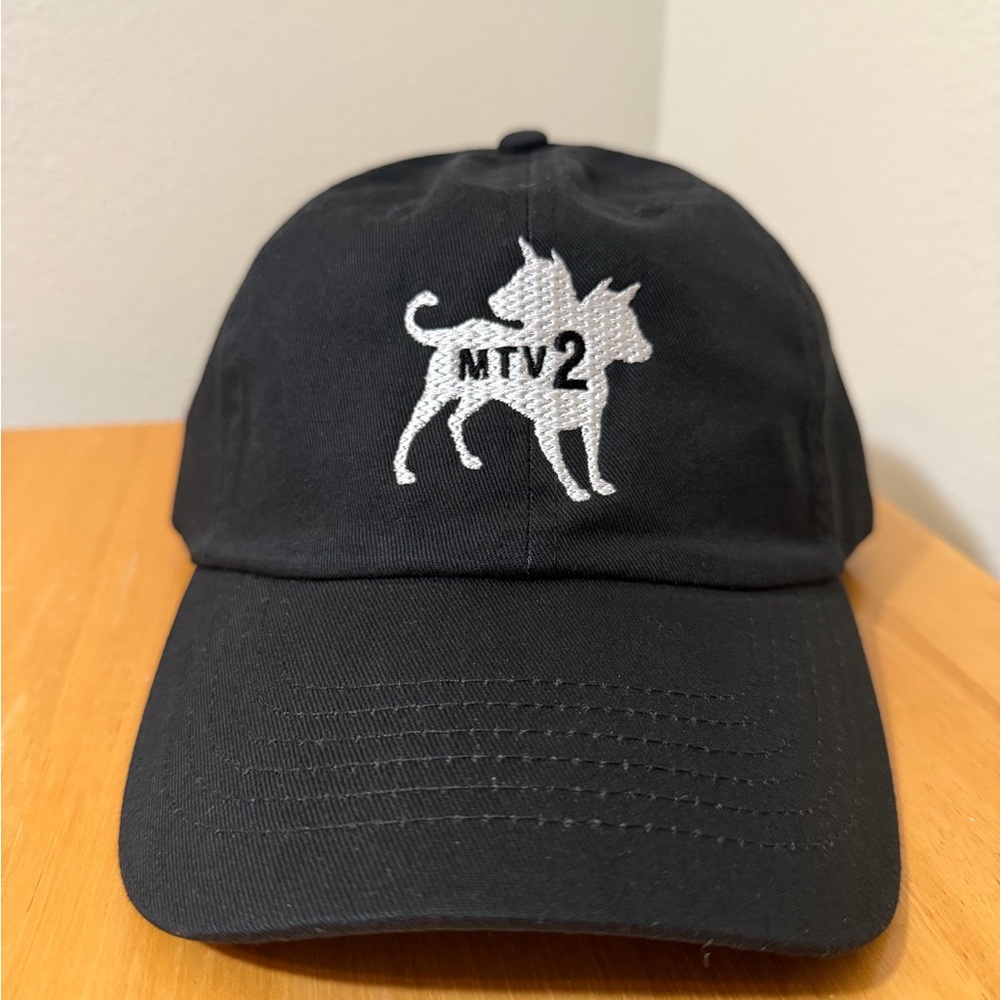MTV2 Black Baseball Cap